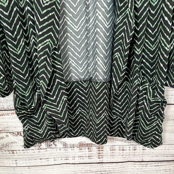 Robert Louis Mature Career Flowy Soft Open Front Cardigan, EUC, Medium - Picture 3 of 10